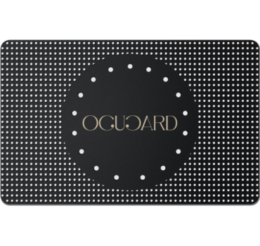 Black Metal Circle Digital Business Card
